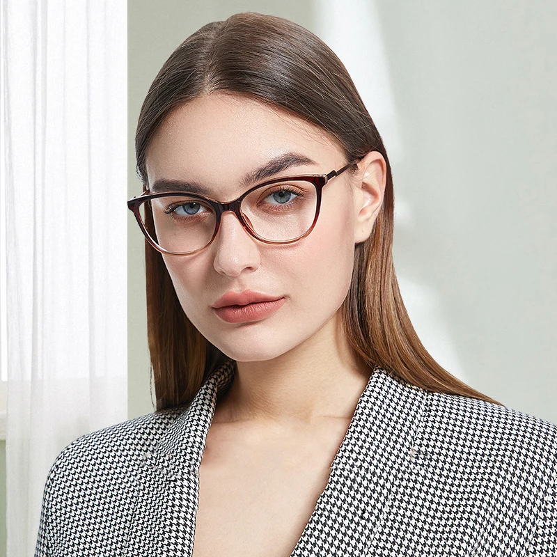 FashionRetroWomenCatEyeGlassesFramesOpticalEyeglassesFrame