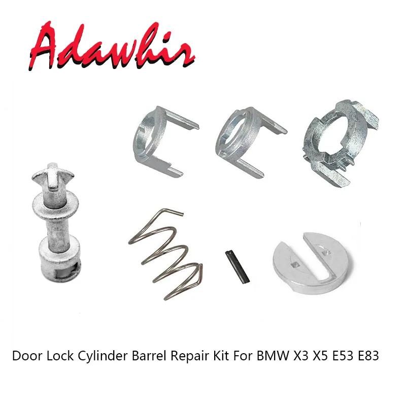 4 Anelli Di Tenuta Per Serratura Porta In Plastica Nera – Compatibili Con BMW X5 E53 1999-2006, OEM 51418408567