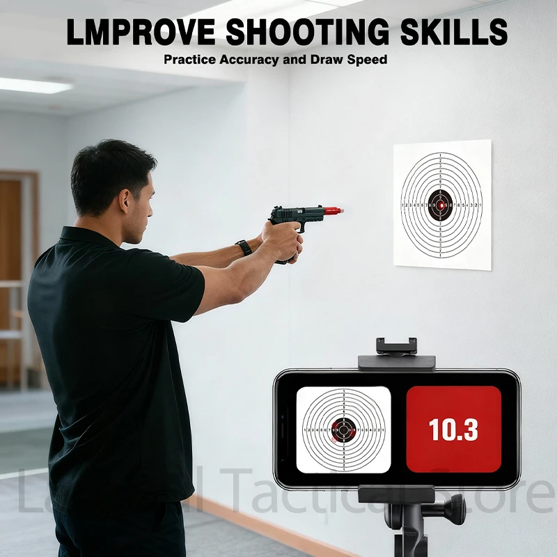 Laser Training Bullet Red Dot Bore Sight 22LR 9mm 12GA 7.62x39 40S&W 30-30 .25 .27 .177 7mm 223rem Airsoft Dry Fire Snap Caps