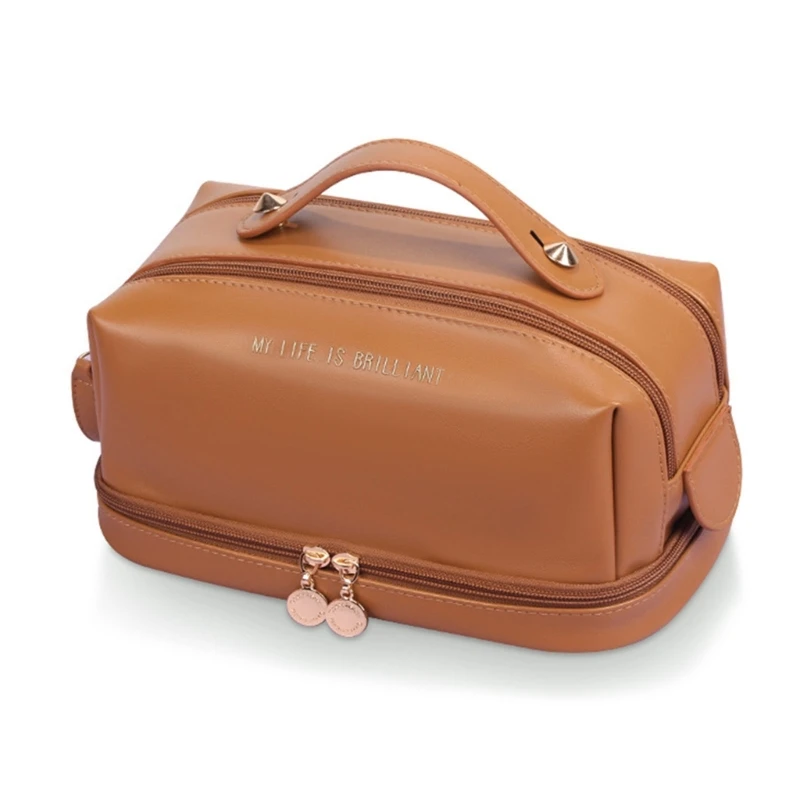 Large Capacity Travel Makeup Bag for Women Multifunctional Cosmetic