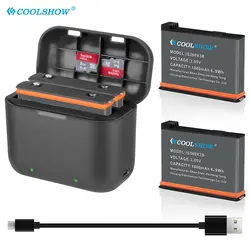 For Insta360 X3 Battery Charger 1800mah Camera 360 Panoramic Action Camera Batteries Accessories For Insta360 ONE X3