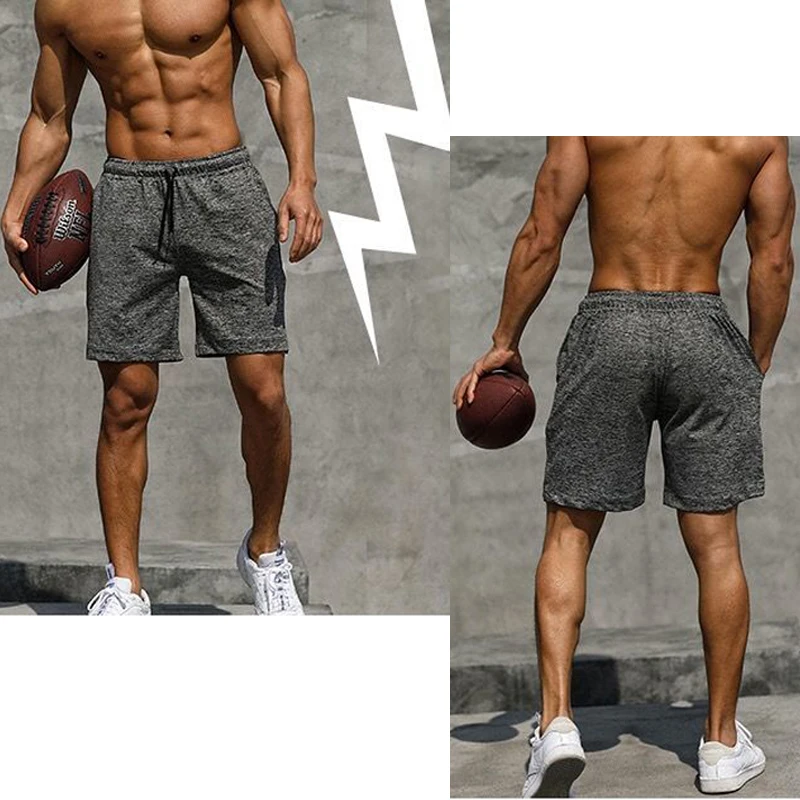 Men Sweatpants  Sport Gym Workout  Shorts  Basketball Exercise  Running Loose Fitness Pants
