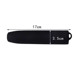 Silicone Pot Handle Grip Cover - Heat-Resistant Sleeve (Style 3 - Black)