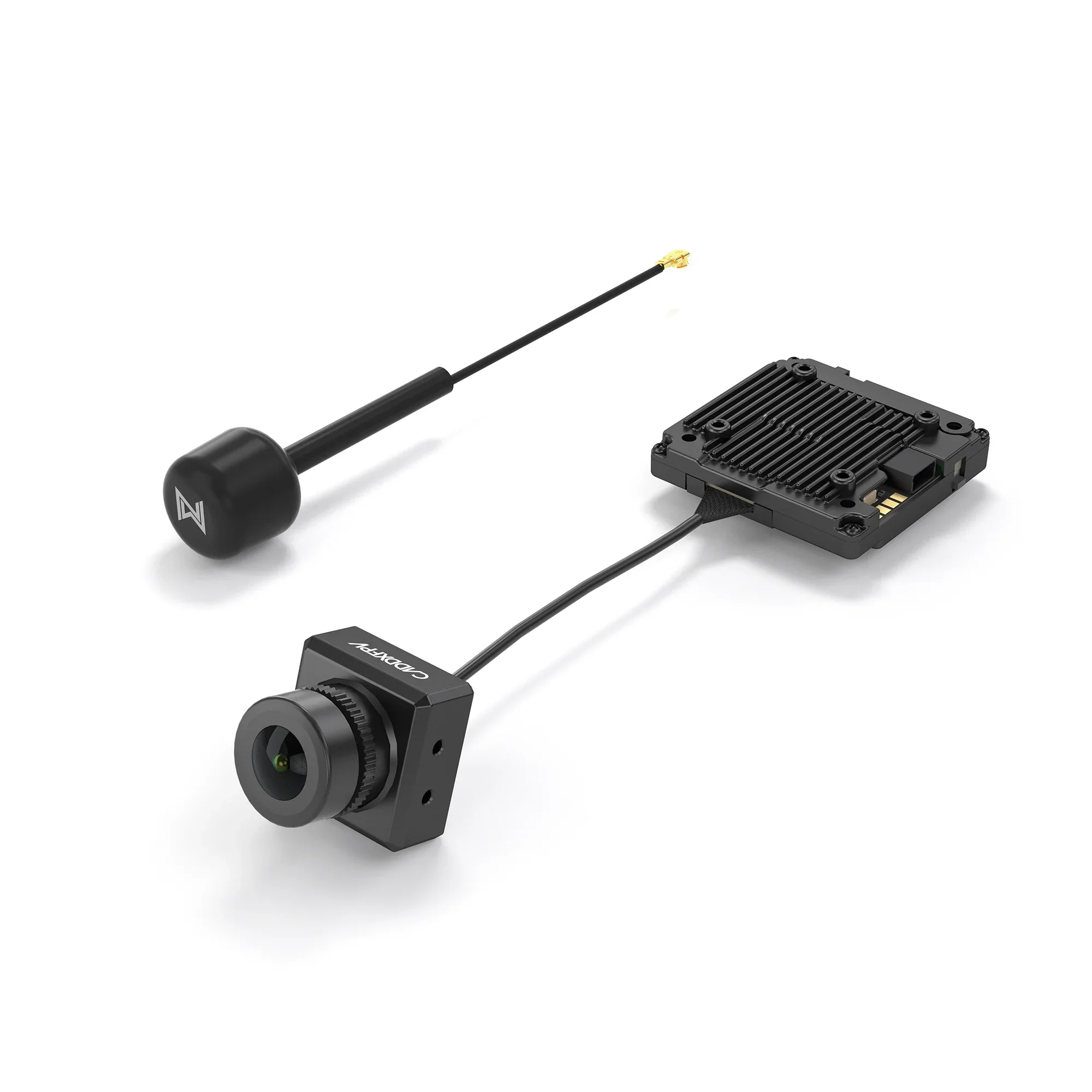 Vue rapprochée de la caméra Avatar Pro sur le Kit FPV HD Pro 32G.