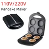 Home Sandwich Maker, Panini Press, Burger Press, Bread Maker Pancake Waffle Maker Egg Cooker  Multifunctional Breakfast Machine 1