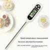 High-precision digital pen thermometer is used for accurate temperature measurement in cooking, barbecue and food safety. 3