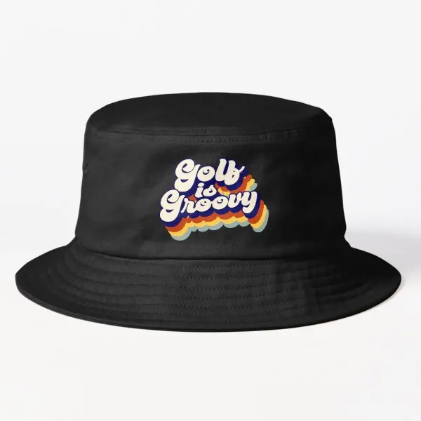 

Retro Golf Is Groovy Bucket Hat Bucket Hat Hip Hop Sport Casual Solid Color Sun Mens Women Cheapu Fishermen Outdoor Spring