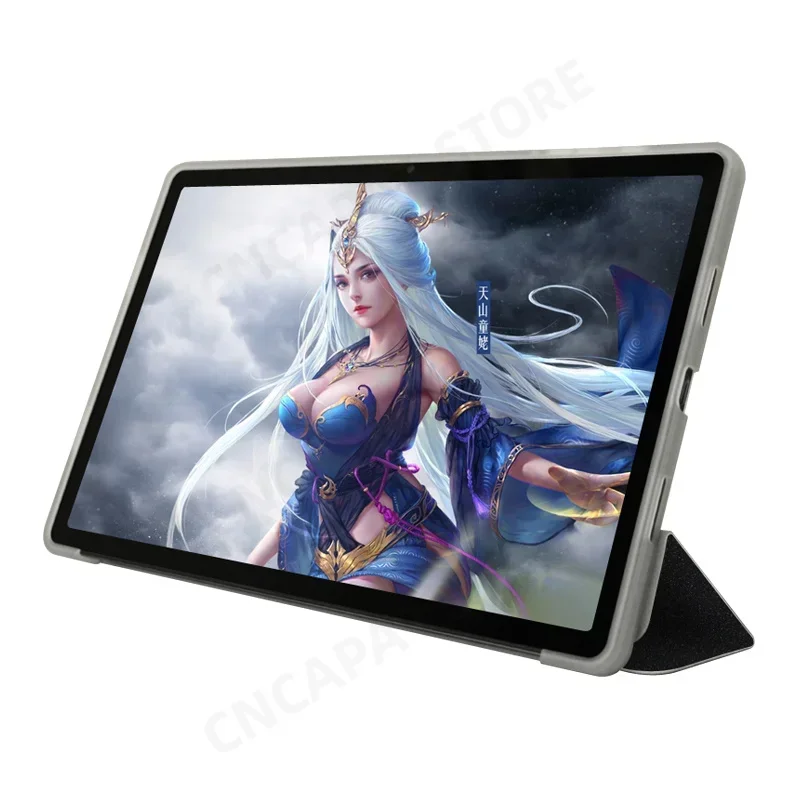 Elegant Tri-Fold Smart Case with Soft TPU Back Cover