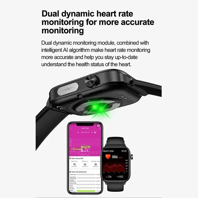 2025 ECG+PPG Health Smartwatch 3