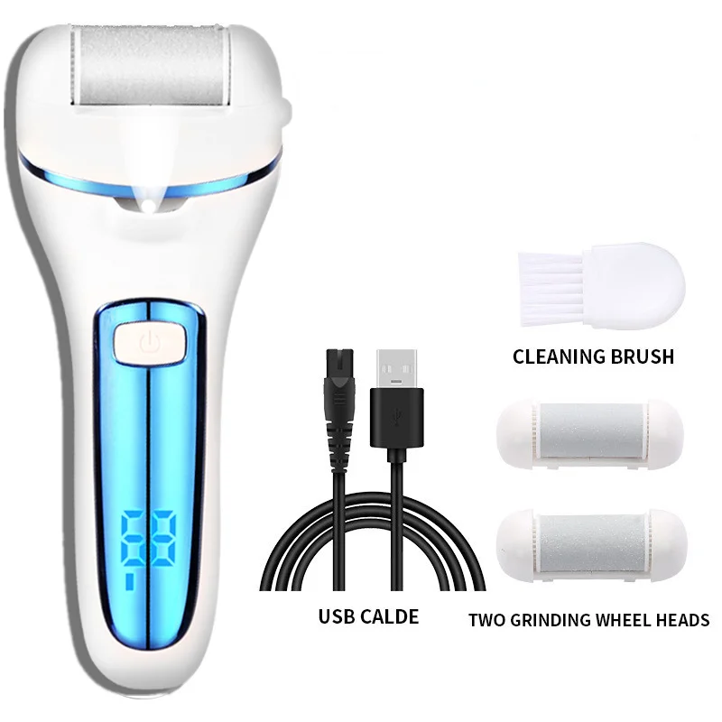 

USB Electric Foot File Foot Pedicure Tools Grinder Dead Skin Callus Remover for Hard Cracked Remove Exfoliate Clean Machine