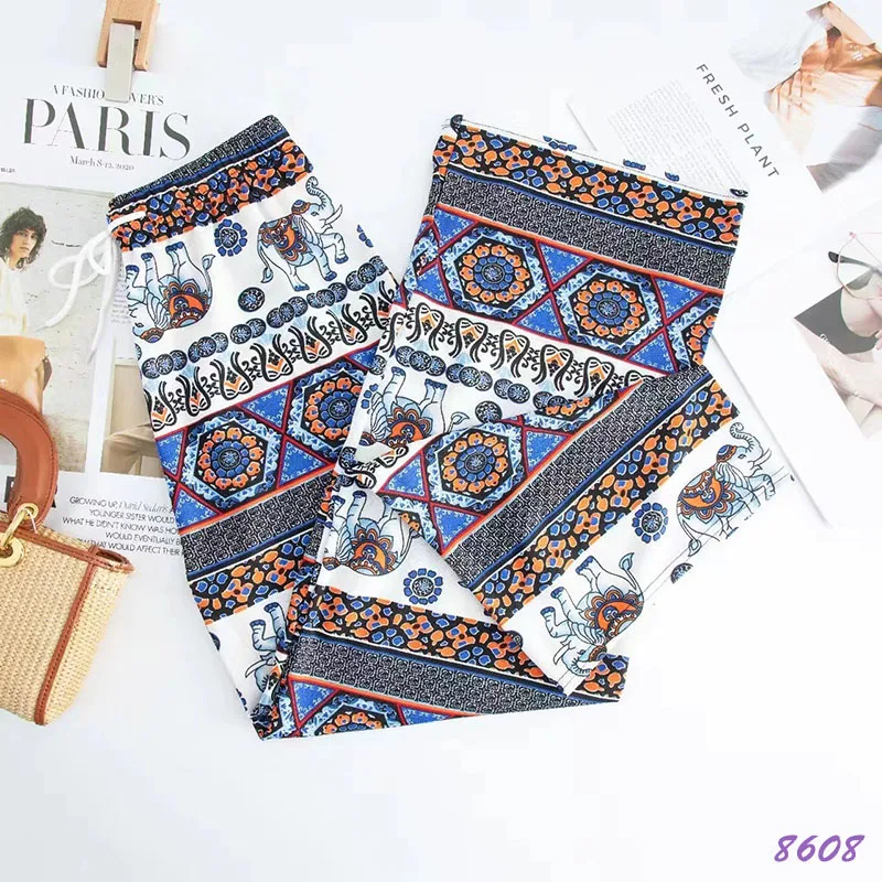 New Luxury Women's Elephant Wide Leg Pants Spring Autumn High Waisted Soft Loose Straight Trousers