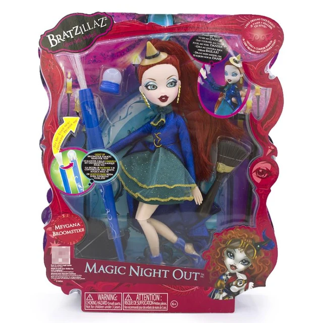 Kawaii Princess Doll Bratzillaz Bratz Meygana Broomstix Oiginal Cartoon  Cute Light Effect Doll Anime Plush Toys For Girls Gift - Dolls - AliExpress