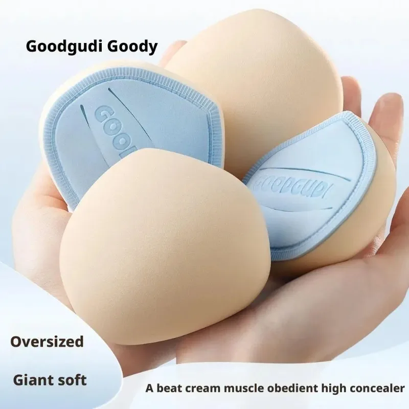 Marshmallow Air Cushion Powder Puff - Dual-Use Dry/Wet Applicator for Foundation & Sheer Base, Professional Makeup Tool