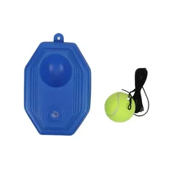 Compact Tennis Rebounder Kit for Solo Training and Beginner Practice (B)