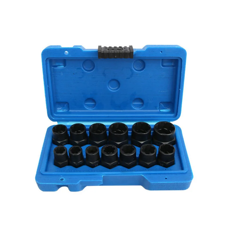 

13 шт., инструмент для удаления поврежденных гаек