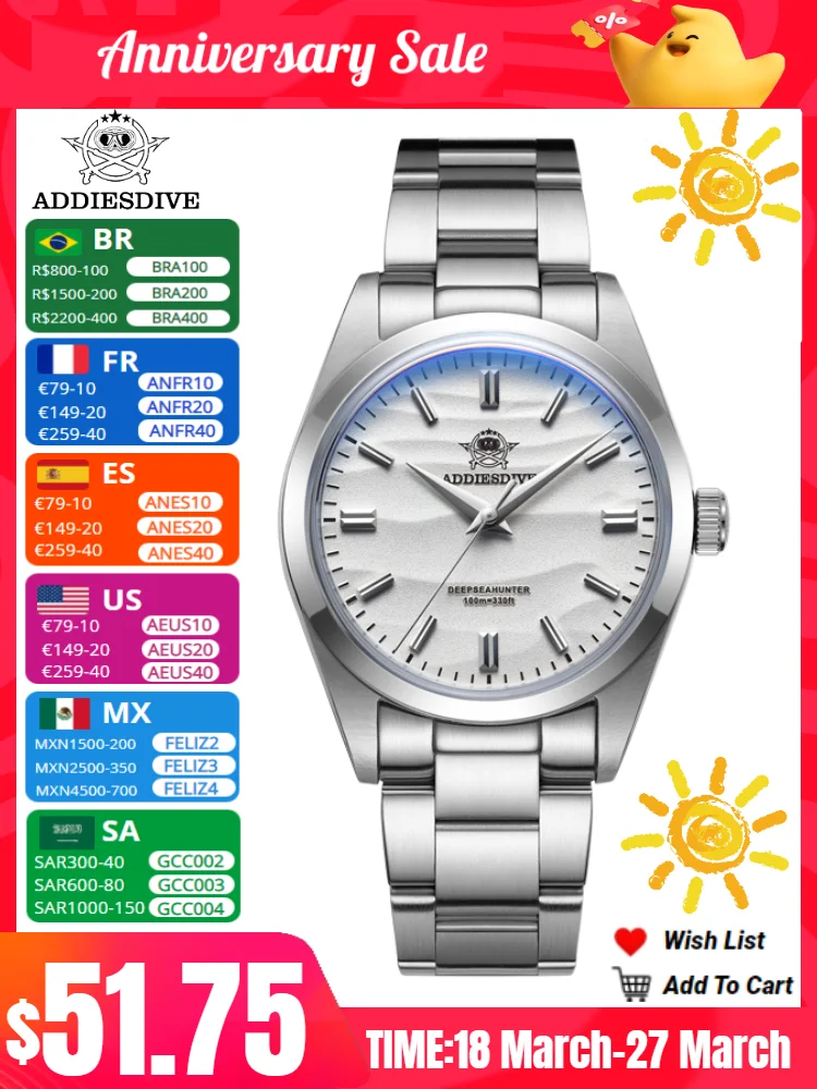 Laddies Dive 36Mm Relogios Masculino Orologio Di Lusso Da Uomo In Acciaio Inossidabile Bubble Mirror Pot Cover Glass 10Bar Diving Orologi Al Quarzo