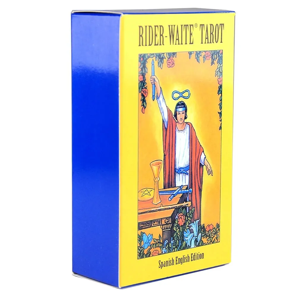Tarot Cards Classic Spanish English Version Knight Waiter Rider Waite Divination Fate Forecasting Prophecy Card Games