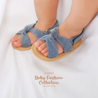 Summer Newborn Baby Girls Sandals Shoes Simple Style Solid Color Soft Sole Shoes Outdoor Indoor 6