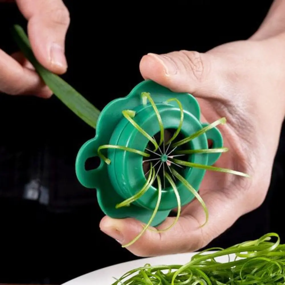 Ristorante Verdura Cucina Manuale Cipolla Verde Trituratore Pelapatate Taglierina Strumento Affettatrice