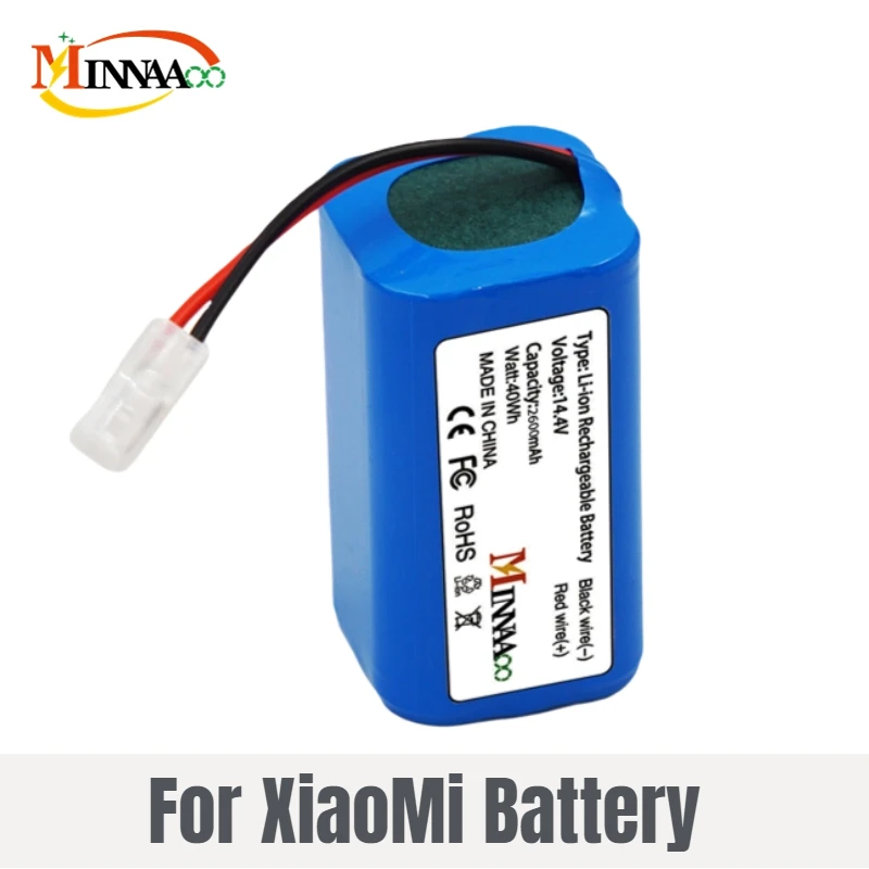 

New 14.8V 3500mAh Li-ion Battery Pack,For XIAOMI MIJIA Mi Robot Vacuum-Mop Essential G1 MJSTG1, SKV4136GL H18650CH R30 R35