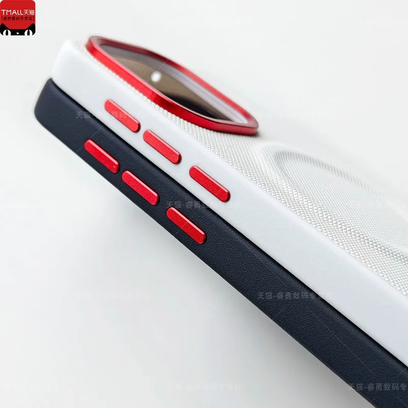 Magnetic PU Fine Grained Leather Shockproof Bumper Case - Stylish Silicone Back Cover