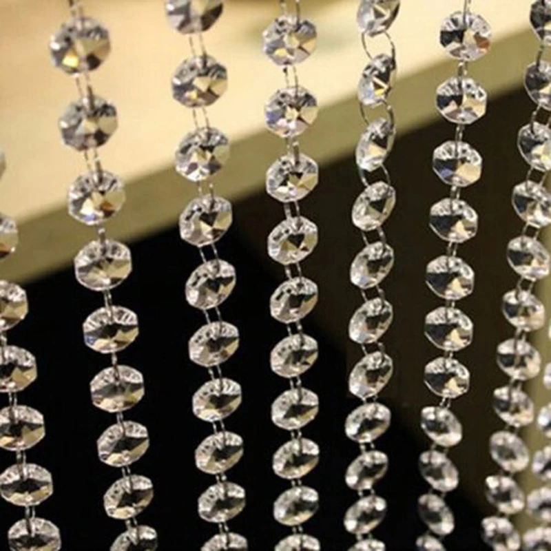 

Wedding Crystal Bead Glass Part Office Mall Stores Droplets Home Restaurant Indoor Replacement parts Chandelier