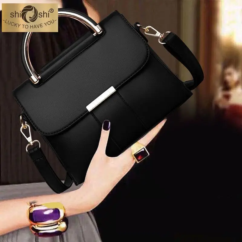 

2023 new fashion diagonal across one shoulder women's bag solid color women's versatile handbag simple large-capacity trend