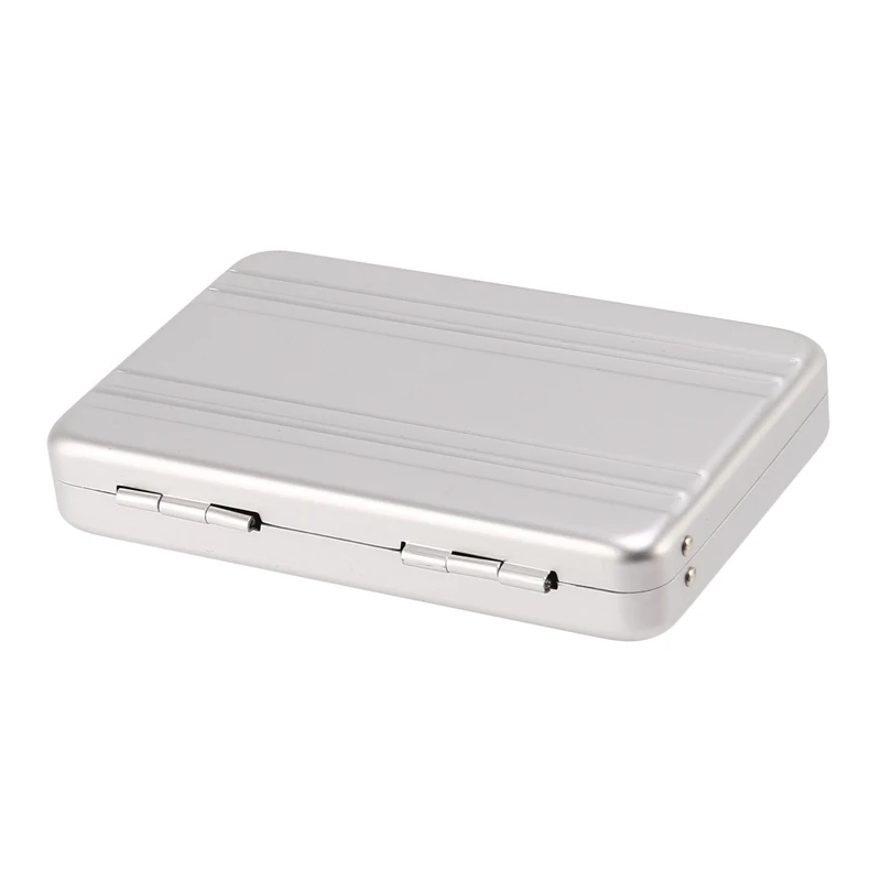Aluminum password box Card Case Mini suitcase Password briefcase