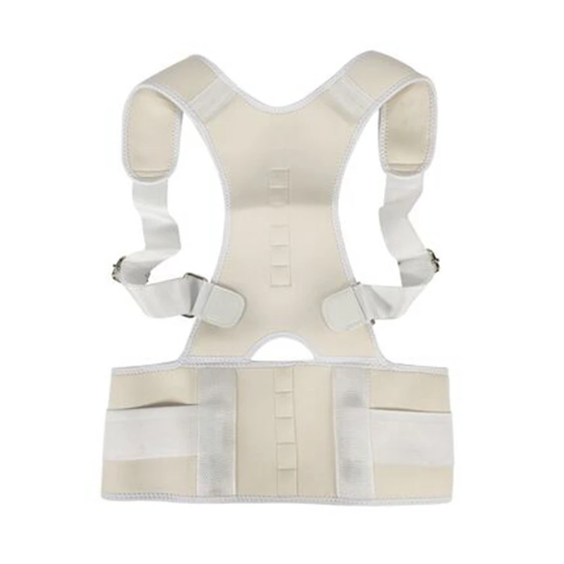 Back posture corrector Posture Corrector Magnetic Therapy Clavicle Back Straightener Shoulder Support Brace Lumbar Belt Correction Adjustable Men Women