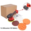 Cordless Car Polisher 8 Gears Adjustable Auto Electric Waxing Sanding Sealing Glaze Tool Fit Makita/Dewalt/Milwaukee 20V Battery 5