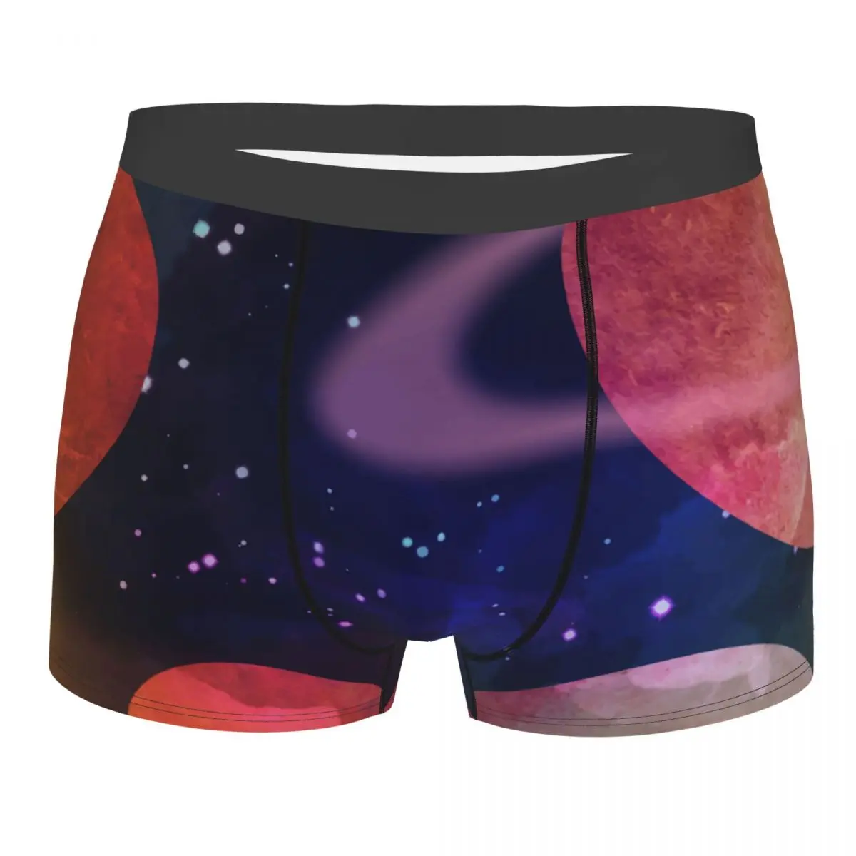 

Мужское нижнее белье, трусы, акварельные шорты-боксеры Galaxy, эластичные мужские трусы
