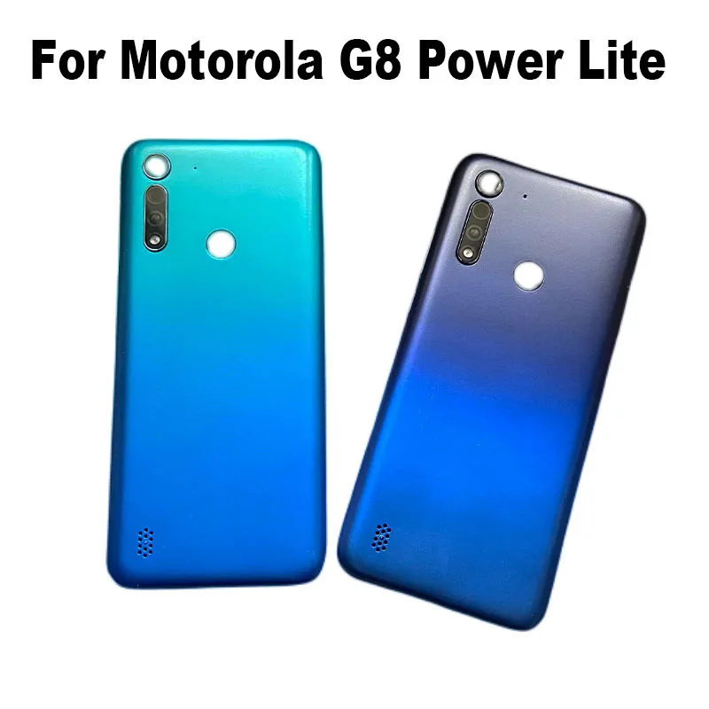 

10PCS Back Battery Cover Housing Rear Door Case For Motorola Moto G8 Power Lite XT2055-1-2