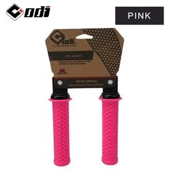 Enhanced Silicone Lock - On Anti - Slip Bicycle Handlebar Grips with Shock Absorption and Updated Waffle Pattern Design (VS - 21 Pink)