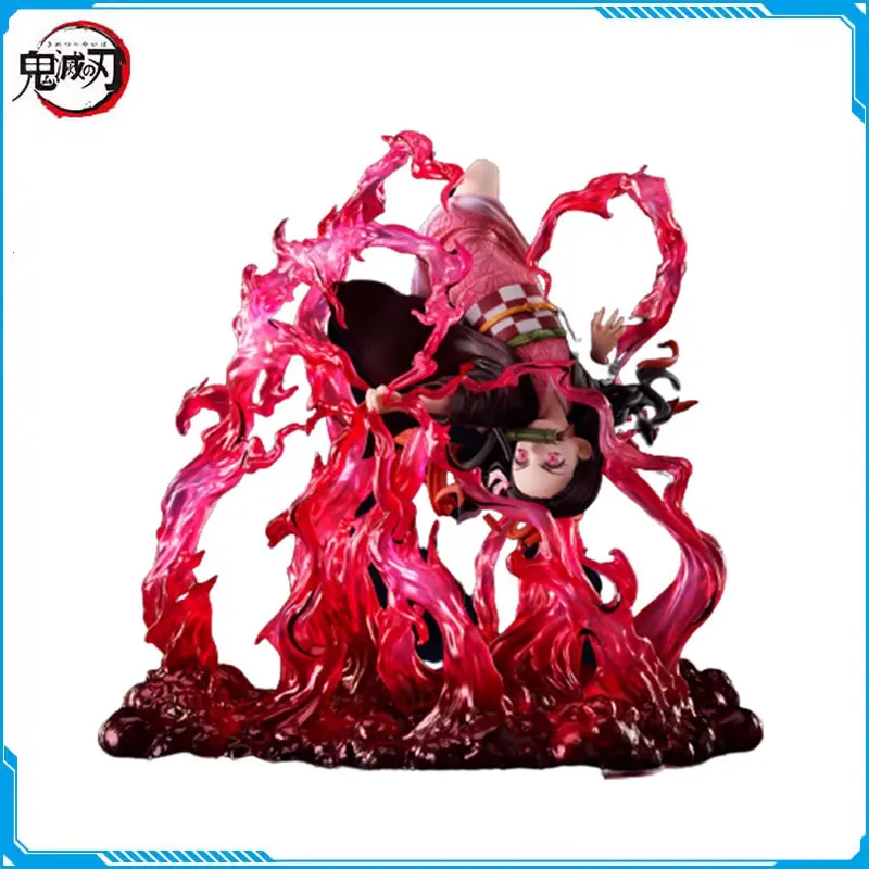 

ANIPLEX Demon Slayer Kamado Nezuko Blood Explosion Ver Blood Ghost Technique Genuine Anime Action Figure Collectible Model Toys