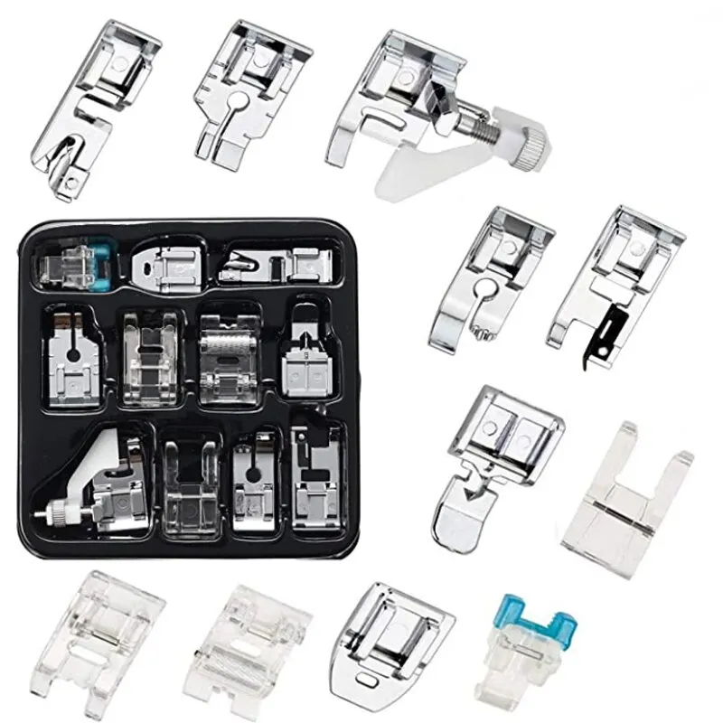 Sewing Machine Presser Feet 11 for Brother Singer Janome Babylock Kenmore Low Handle Sewing Machines
