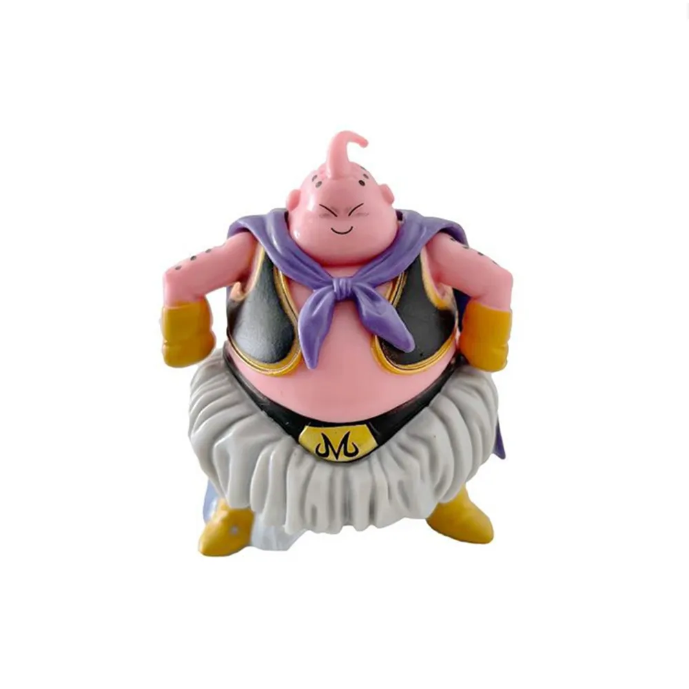 Dragon Ball Z Fat Majin Buu 액션 피규어, 8 가지 종류의 진화 형태, 얇은 이블 PVC 모델 컬렉션, 어린이 선물 장난감, 1 PC