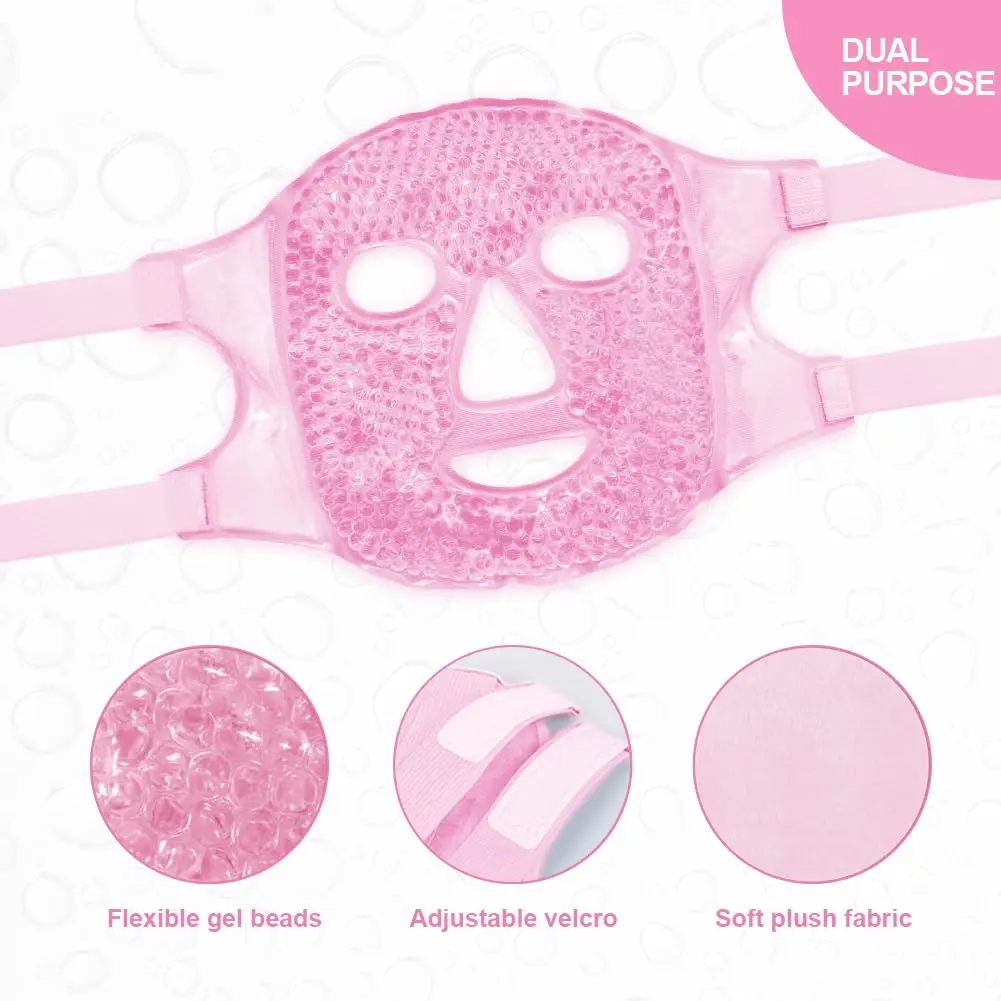 Revitalizing Hot & Cold Face Mask for Puffiness and Dark Circles Relief