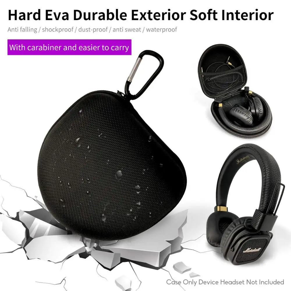 Custodia Protettiva Rigida In Eva Per Beats Solo 2 Solo 3 Cuffie