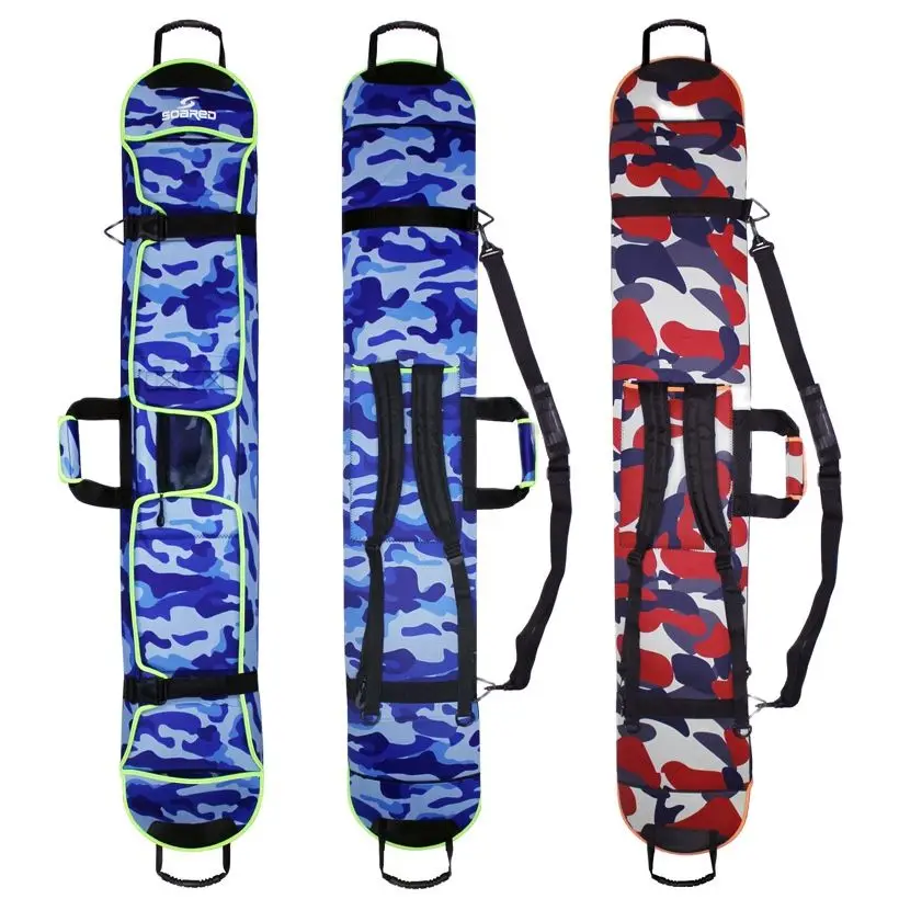 New Ski Board Bag Snowboard Bag Skiing Board Bags Scratch-Resistant Monoboard Plate Protective Case Diving Cloth Half Coverage