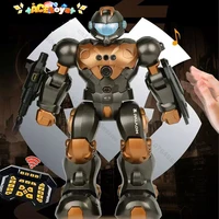 Intelligent RC Robot Toy Programming Voice Controlled Dual Mode Gesture Remote Control LED Dance Robot Toy for Kids Adult Gifts 2