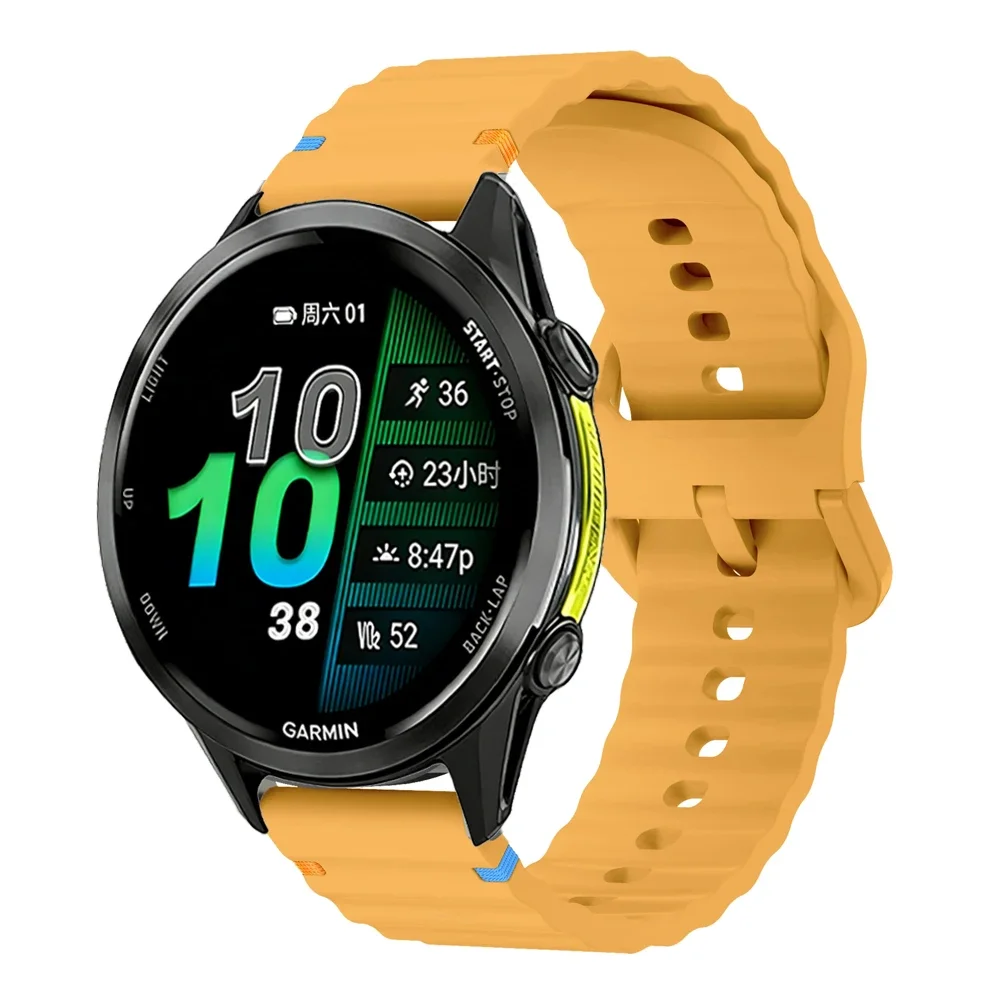 Versatile Silicone Sports Watch Strap - Available in Multiple Sizes
