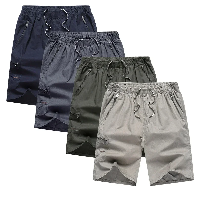 Cargo Shorts Men Streetwear Summer Cotton Multi-pocket Tactical Casual Shorts Pants Jogger Outdoor Military Trouser men Clothing 5