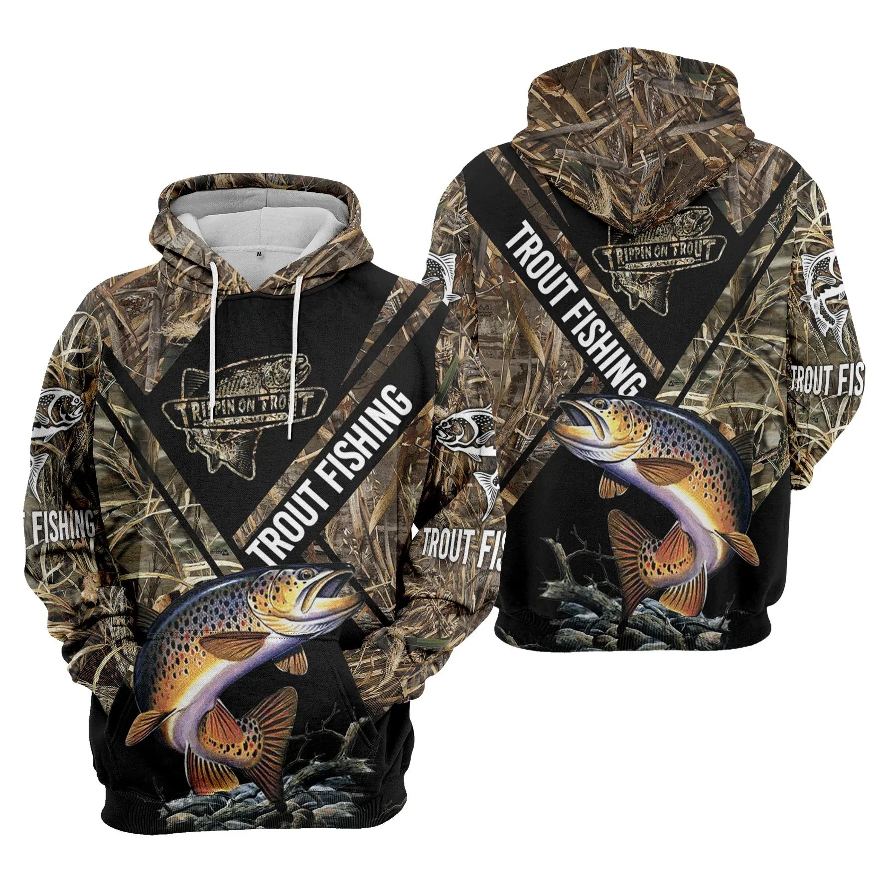 Bass/Pike/Musky/Crappie Fishing 3D All Over Printed Fishing