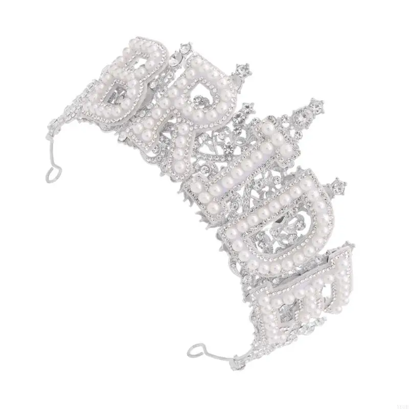 Corone da sposa per decorazioni per addio nubilato Regalo per sposa Addio nubilato Fasce per capelli per matrimoni per - immagine 3