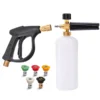 High - Pressure Washer Set - 300 bar, Multi - Purpose, 1L Foam Cannon, 5 Nozzles, M22 - 14 Connection, 1/4 Quick Connect 1