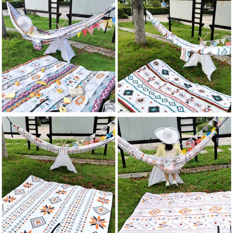 Waterproof Picnic Mat Outdoor Thick Ultralight Camping Mat Seat 200X300CM Portable Folding Beach Travel Nature Hike Equipment 2