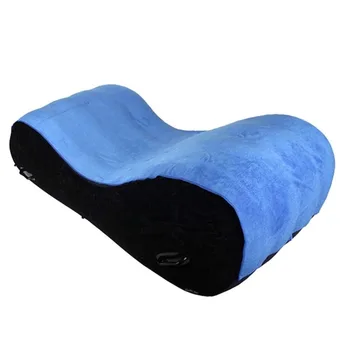 Multi-function Inflatable Sofa Bed Air Cushion Yoga Chaise Lounge Relax Chair Portable Lounger Inflatable Flocking Furniture 5