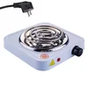 500W Iron Burner Electric Stove Hot Plate Portable Kitchen Cooker Coffee Heater Milk Soup Durable Asjustable Quick 6
