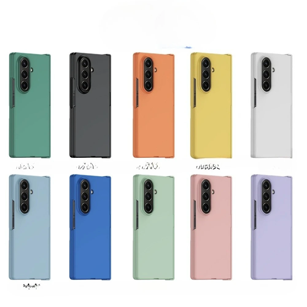 Luxury Matte Solid Color Hard PC Case with Hinge Protection - Shockproof & Slim Cover