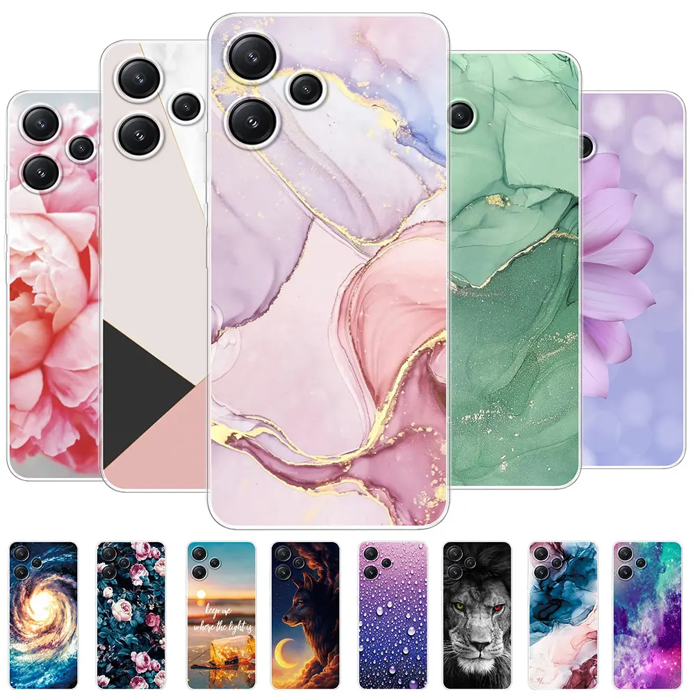 Per Xiaomi Poco M6 Pro Custodia Per Xiaomi Poco M4 Pro /Poco M5 Custodia Morbida In Silicone Trasparente Coque Per Xiaomi Poco M3 M3 Pro Cover